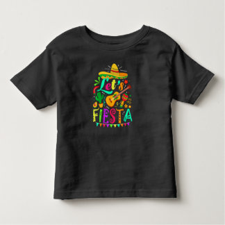 Cinco De Mayo Mexican Guitar Cactus T-Shirt