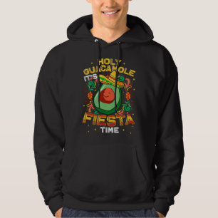 Cinco De Mayo Mexican Holy Guacamole Fiesta Time Hoodie