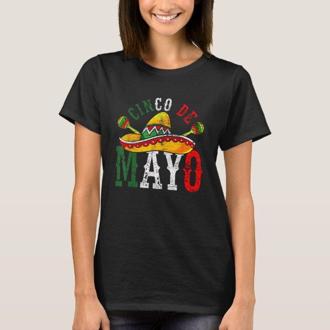 Cinco De Mayo Mexican Lets Fiesta 5 De Mayo Women  T-Shirt (Front)