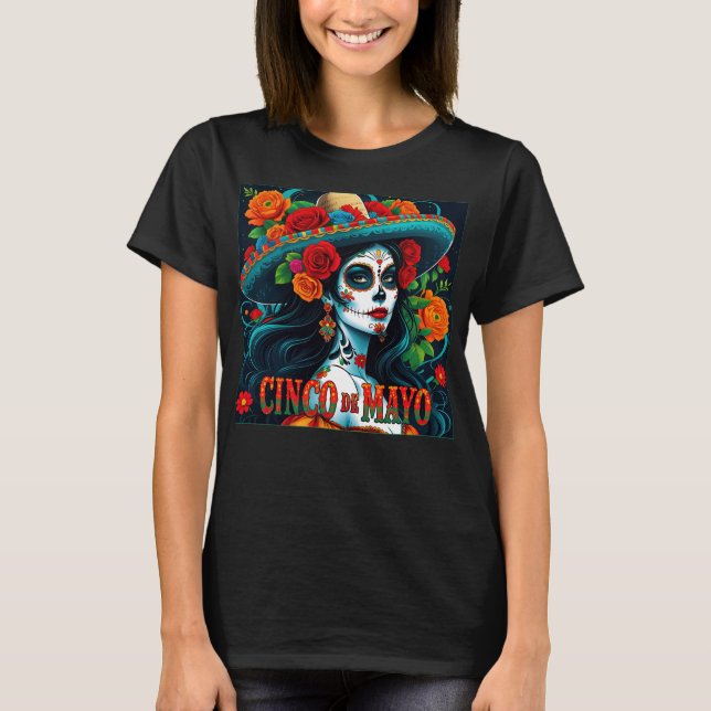 Cinco De Mayo Mexican T-Shirt (Front)