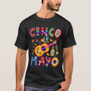 Cinco De Mayo Mexican Taco Funny 5 De Mayo Lets Fi T-Shirt