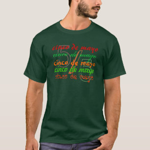 Cinco De Mayo Mexico Design T-Shirt