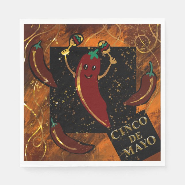 Cinco de Mayo  Napkin (Front)