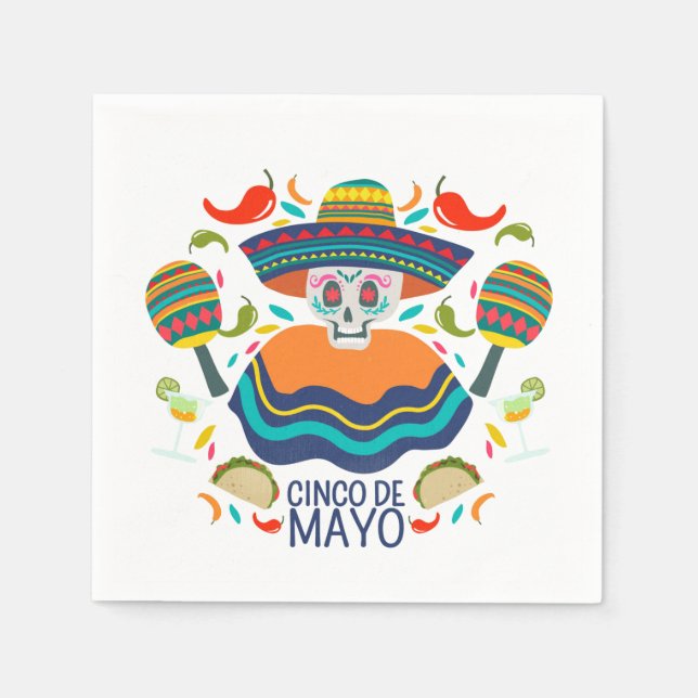 Cinco De Mayo  Napkins (Front)