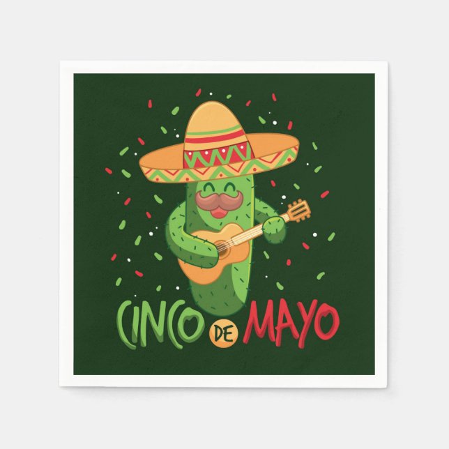 Cinco De Mayo  Napkins (Front)