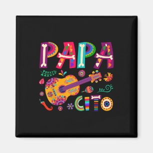 Cinco De Mayo Papacito Flower Papa Cito Mexican 1  Magnet