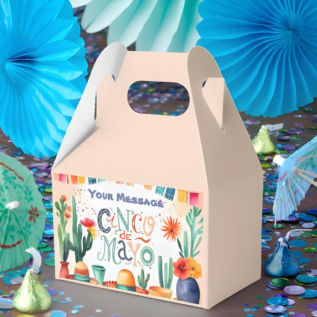 Cinco De Mayo Party Favour Box (Creator Uploaded)
