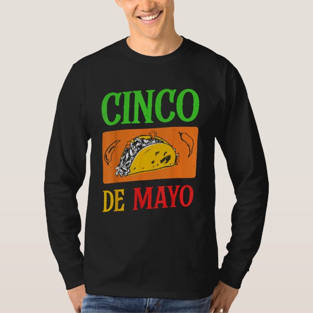 Cinco De Mayo Party Mexico Mexican Fiesta T-Shirt (Front)