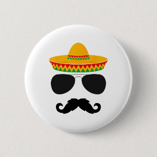 Cinco De Mayo Party Shirts Funny Cinco De Mayo Mus 6 Cm Round Badge