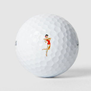 cinco de mayo pin up golf balls