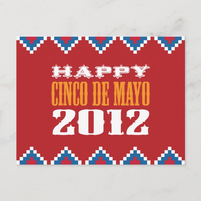 Cinco de Mayo Postcard (Front)