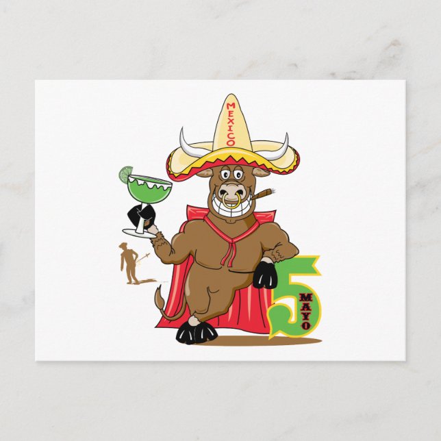 Cinco de Mayo Postcard (Front)