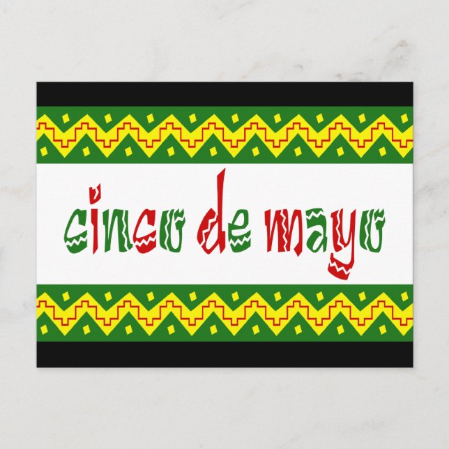 cinco de mayo postcard (Front)