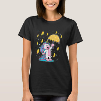 Cinco De Mayo Raining Tacos Unicorn  Umbrella T-Shirt
