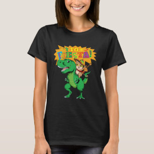 Cinco de Mayo  Rex Dinosaur and Cats T-Shirt