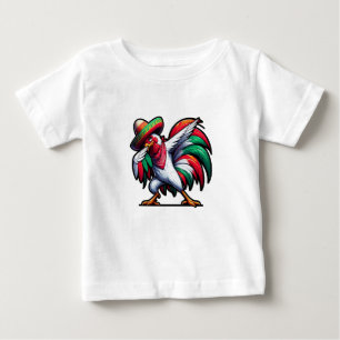 Cinco de Mayo Rooster Baby T-Shirt