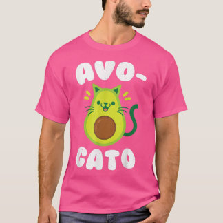 Cinco De Mayo s Cinco De Meow Avogato Cat Avocado  T-Shirt