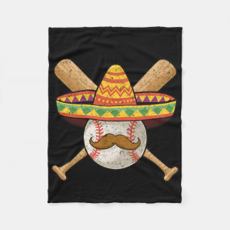 Cinco De Mayo Sell Cap Sombrero Vibes For Boys And Fleece Blanket