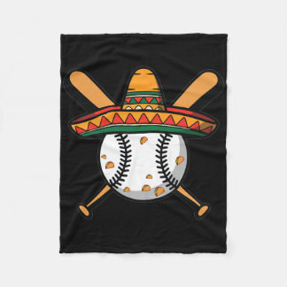 Cinco De Mayo Sell Sombrero Hat For Boys And Men  Fleece Blanket