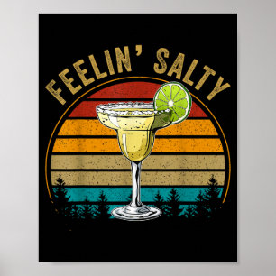 Cinco De Mayo Shirt Feeling Salty Funny Men Women  Poster