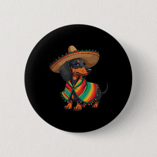Cinco De Mayo Shirts For Dog Lover Funny Mexican H 6 Cm Round Badge