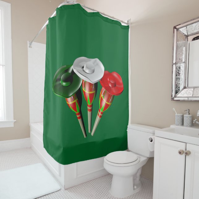 Cinco de Mayo Shower Curtain (In Situ)