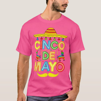 Cinco De Mayo Sombrero Mexican Fiesta 5 de Mayo Gi T-Shirt