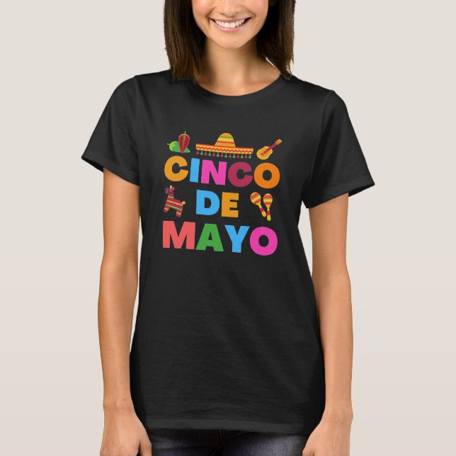 Cinco De Mayo T-Shirt (Front)
