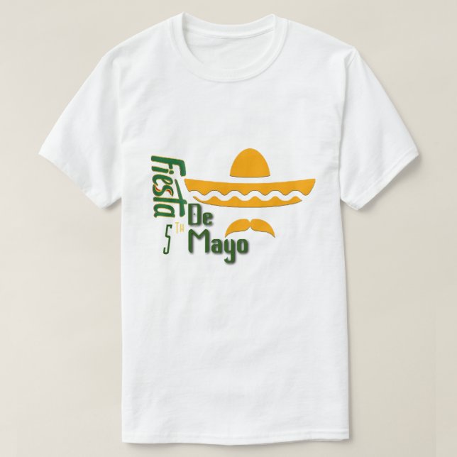 Cinco De Mayo T-Shirt (Design Front)