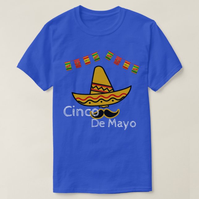Cinco De Mayo T-Shirt (Design Front)