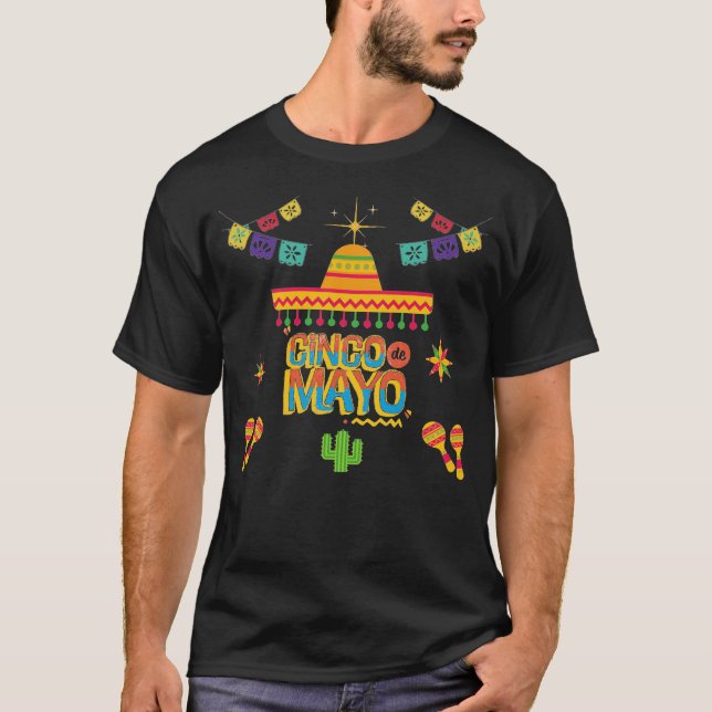 Cinco De Mayo T-Shirt (Front)
