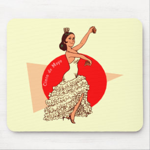 Cinco de Mayo T-shirts and Gifts Mouse Pad