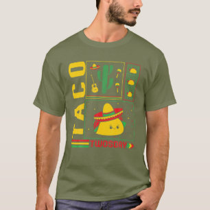 Cinco De Mayo Taco Twosday 2Nd Year Old Birthday M T-Shirt