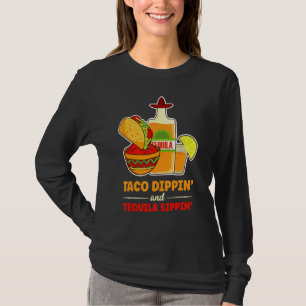Cinco De Mayo Tequila & Tacos Nachos Fiesta T-Shirt