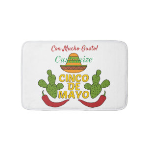 Cinco de Mayo Thunder_Cove Bath Mat