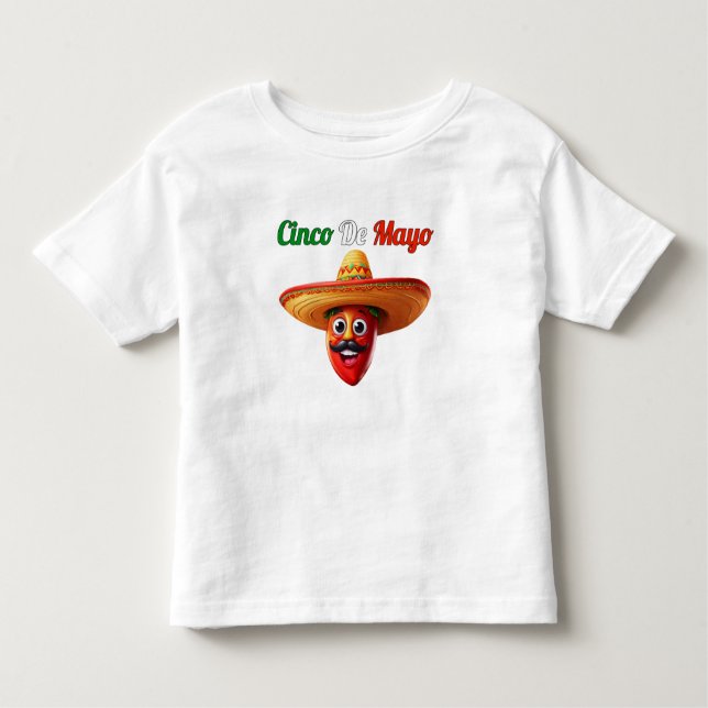 Cinco De Mayo Toddler T-Shirt (Front)