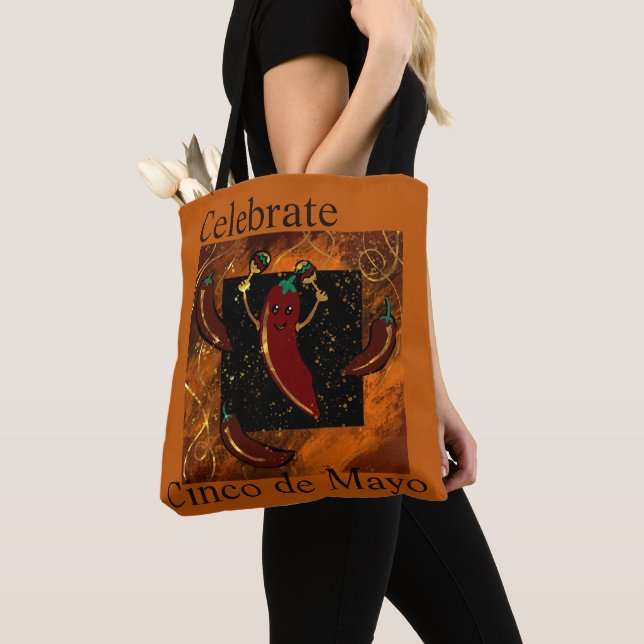 Cinco de Mayo  Tote Bag (Close Up)