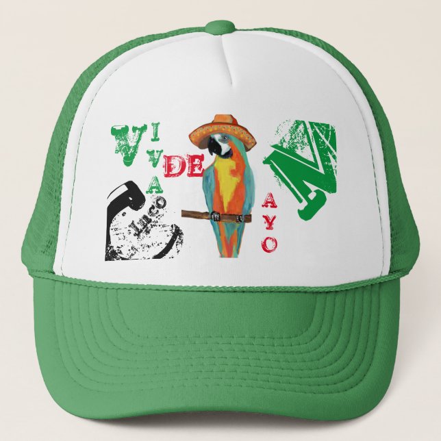 CINCO DE MAYO TRUCKER HAT (Front)