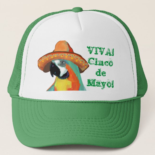 CINCO DE MAYO TRUCKER HAT (Front)
