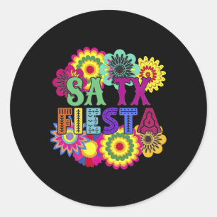 Cinco De Mayo Viva Fiesta San Antonio Classic Round Sticker