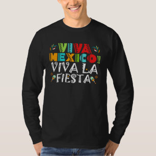 Cinco De Mayo Viva Mexico Viva La Fiesta Fiesta 5  T-Shirt