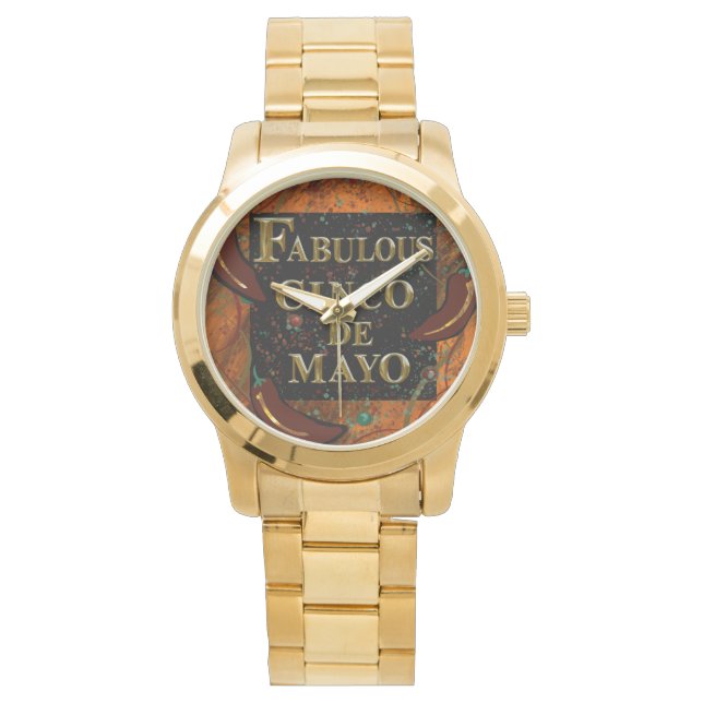Cinco de Mayo  Watch (Front)