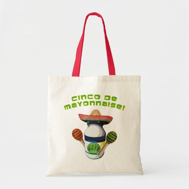 Cinco de Mayonnaise Tote Bag (Front)