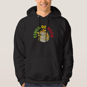 Cinco de Meow Cat  Mexico Pride Mexican Cinco De M Hoodie