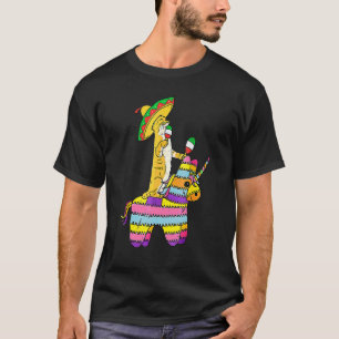Cinco De Meow Cute Cat Unicorn Pinata For Cinco De T-Shirt