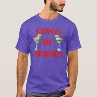 Cinco Drinkequila fan Cinco de Mayo Meico Party gi T-Shirt
