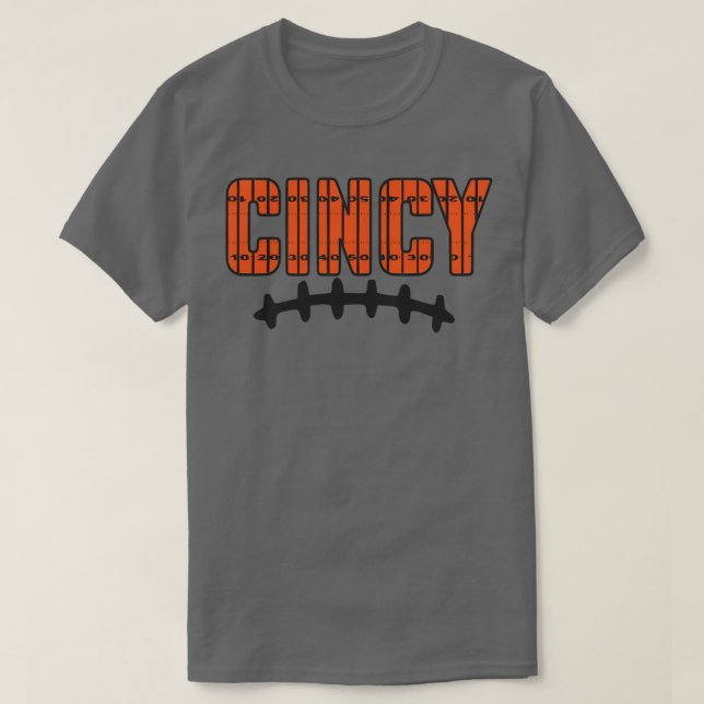 Cincy Football T-Shirt (Design Front)