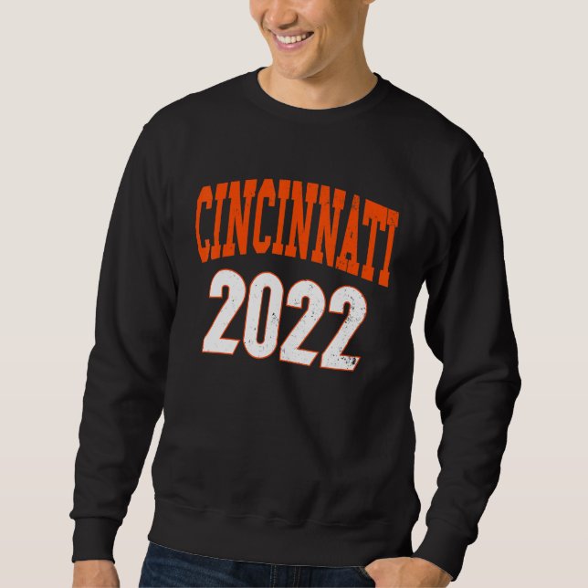 CINCY 'NATI Cincinnati OH Matching Family Couple T Sweatshirt (Front)
