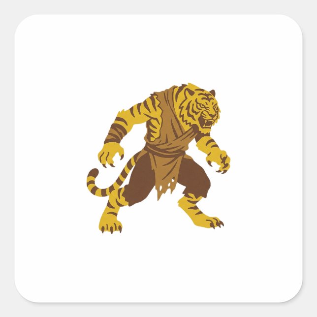 Cindaku Square Sticker (Front)