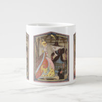 Cinderella and Fairy Godmother, Vintage Fairy Tale